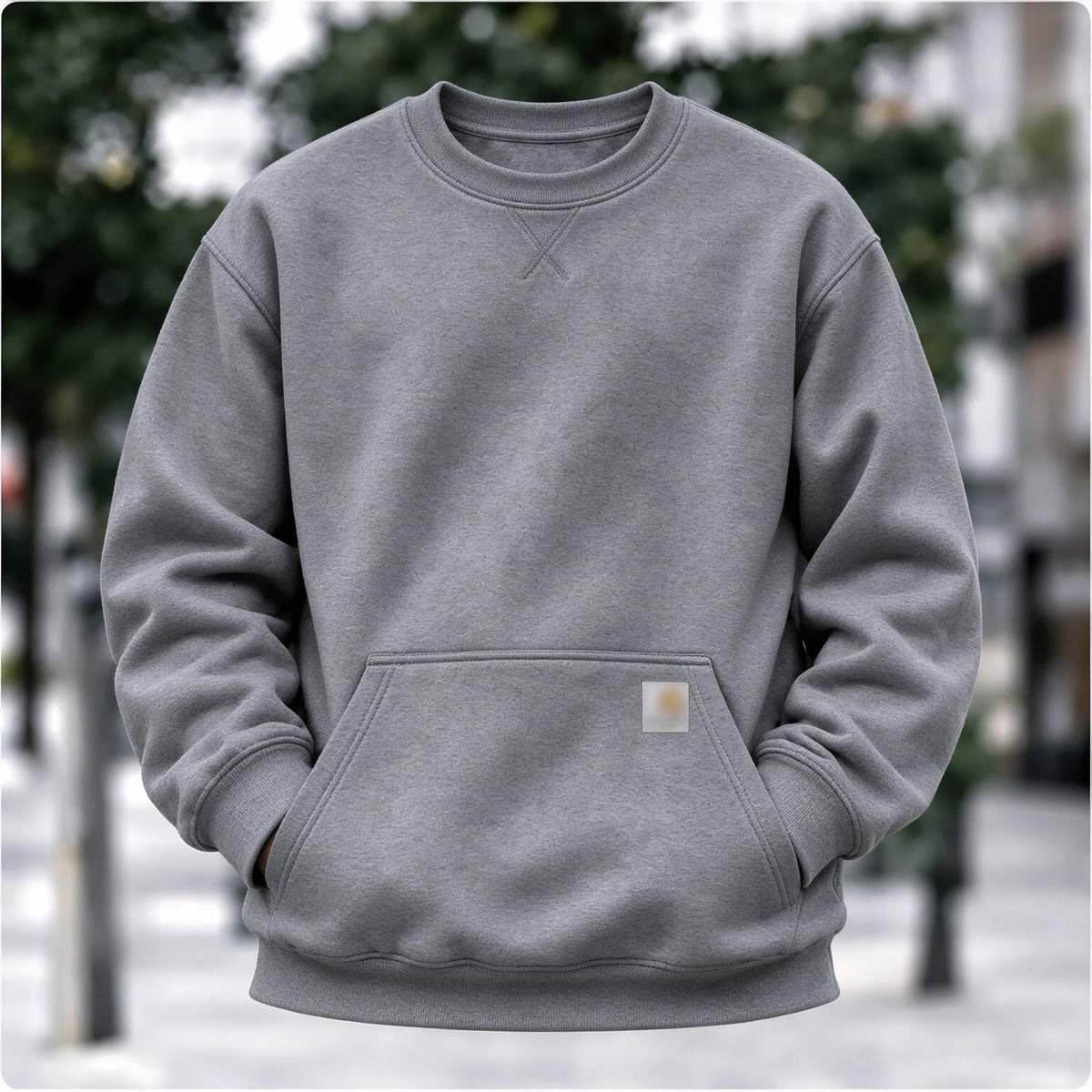 🔥LAST DAY CLERANCE🔥Men's Fleece Crewneck Sweatshirt - 6 PCS
