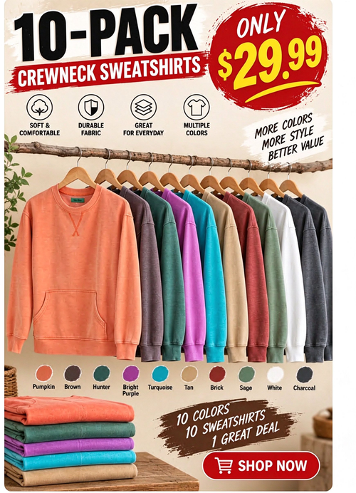 Cozy Campfire Crewneck Sweatshirt
