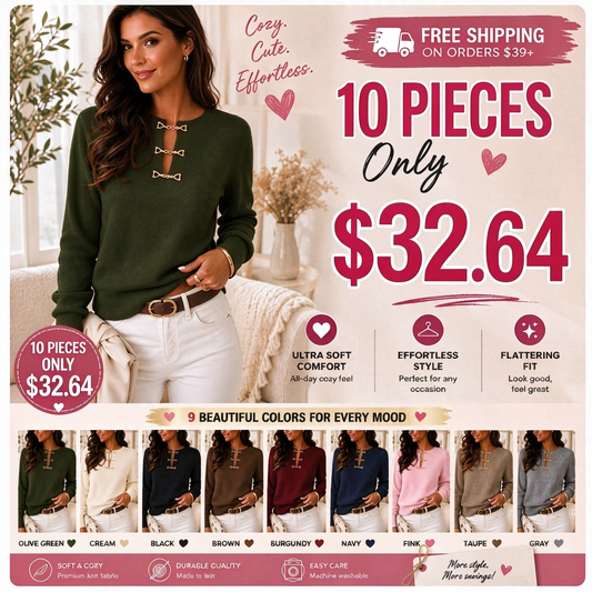 ⏳Black Friday Limited Offer｜Women’s Fall Business Casual Knit Sweater